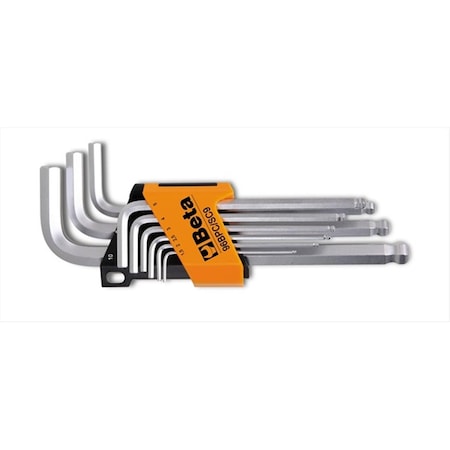 Gizmo 96BPC-SC9 Ball Head Wrenches with Display- Set of 9 GI3693470
